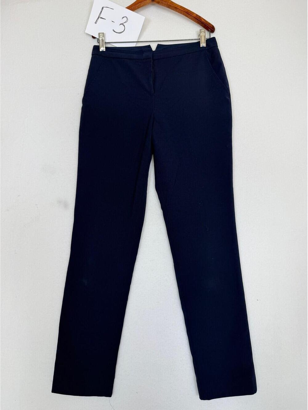 BCBGMAXAZRIA Navy Blue Straight Leg Dress Pants‎ Women's Size 0